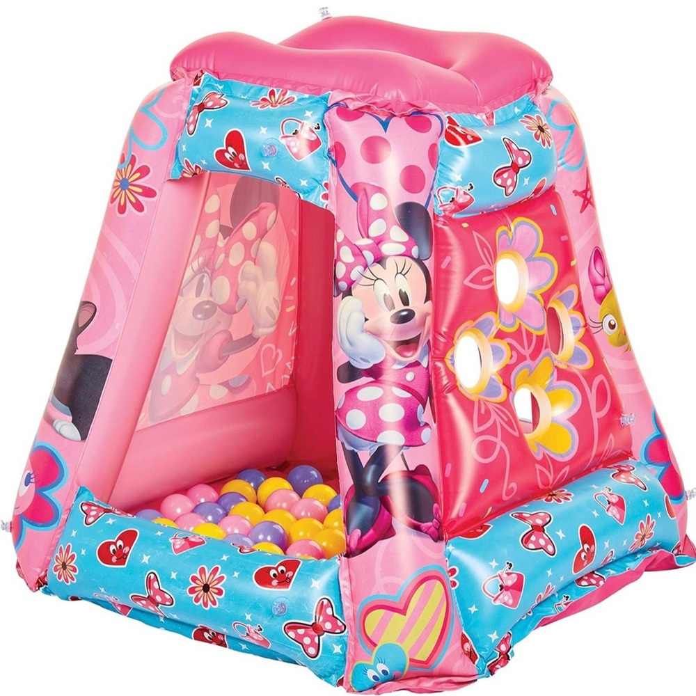 Disney Princess Pink and Blue Inflatable Play Tent